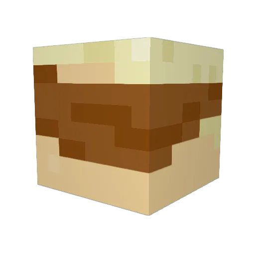 Timidrian Minecraft avatar head, 3D render