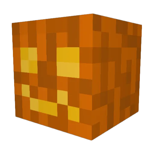 Timikles Minecraft avatar head, 3D render