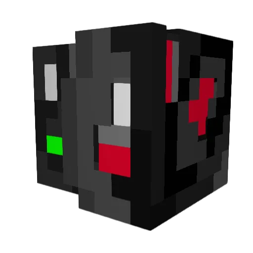 Timinator001 Minecraft avatar head, 3D render