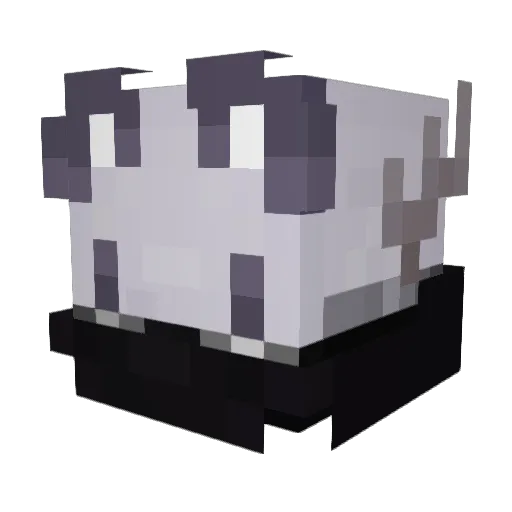 Timjiro Minecraft avatar head, 3D render