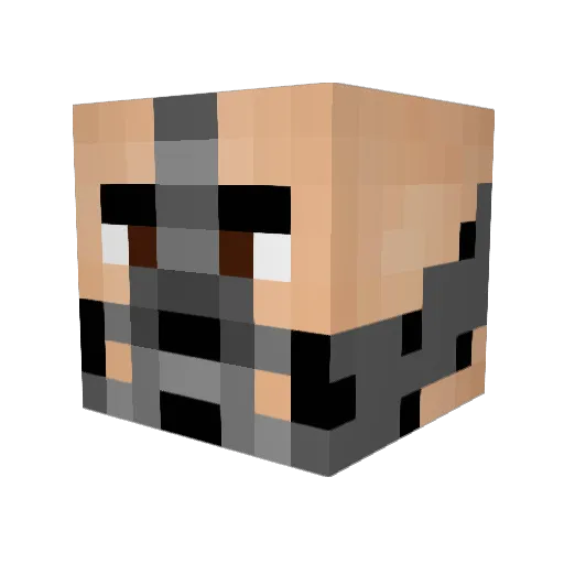 Timmah202 Minecraft avatar head, 3D render