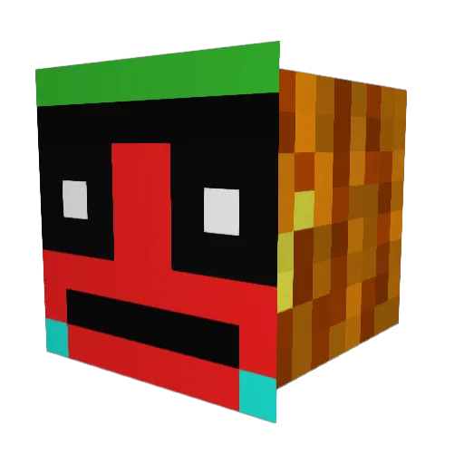 Timmi090700 Minecraft avatar head, 3D render