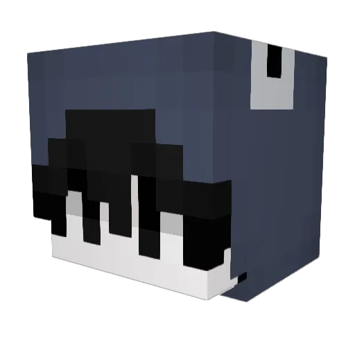 TimmiStinkt Minecraft avatar head, 3D render