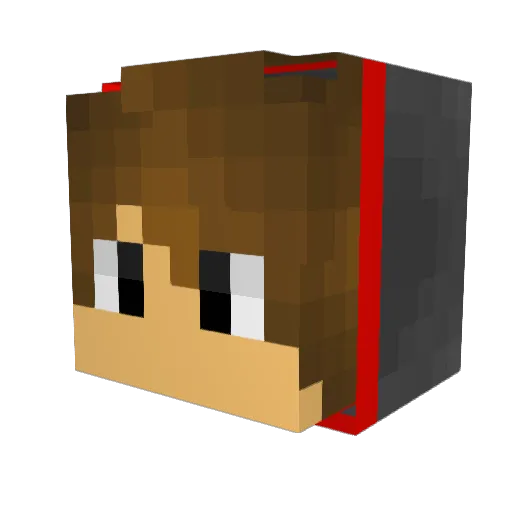 Timmokay Minecraft avatar head, 3D render