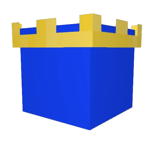 Timmothy_Balloon Minecraft avatar head, 3D render