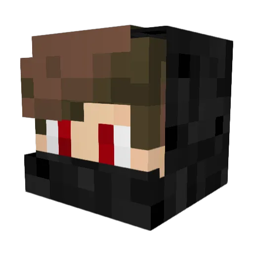 TimmyH2k1 Minecraft avatar head, 3D render