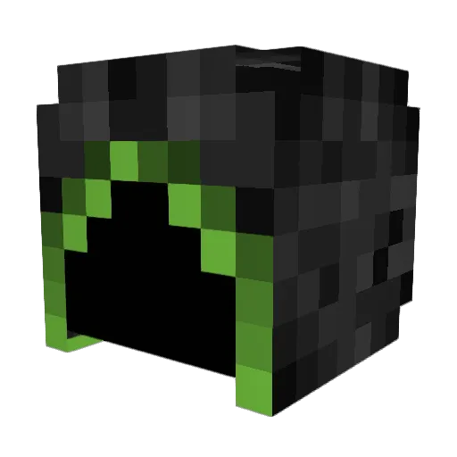 TimmyTomper Minecraft avatar head, 3D render