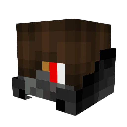 Timmy_Thundaa Minecraft avatar head, 3D render