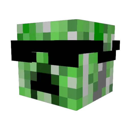 Timmy_Turner121 Minecraft avatar head, 3D render