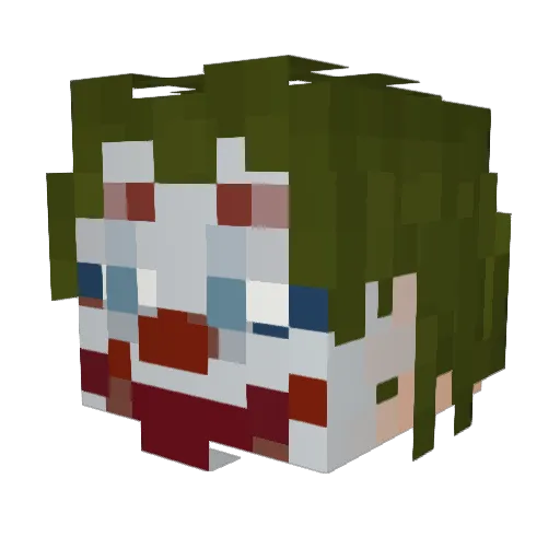 Timmyman666 Minecraft avatar head, 3D render