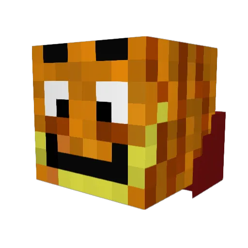 Timo1230145 Minecraft avatar head, 3D render