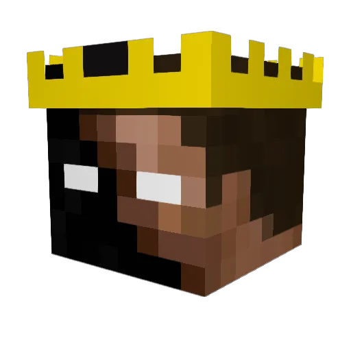 TimoB007 Minecraft avatar head, 3D render