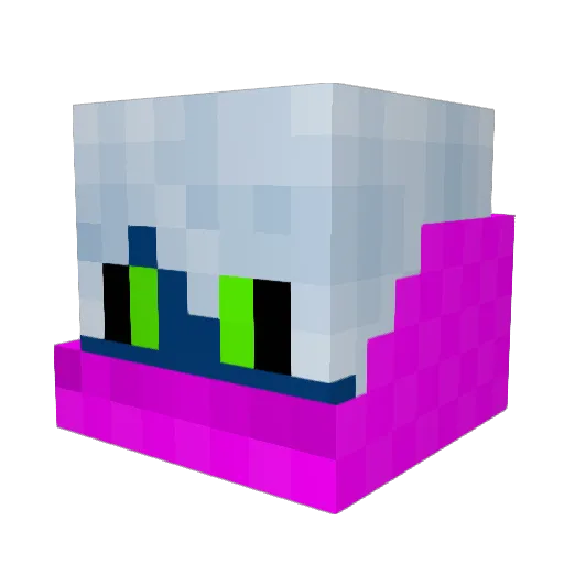 TimoBreder Minecraft avatar head, 3D render