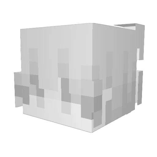 Timo_bss Minecraft avatar head, 3D render