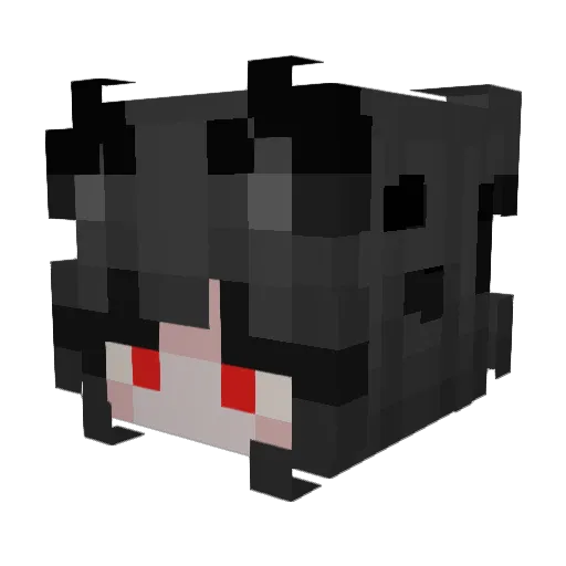 Timo_rawrxd Minecraft avatar head, 3D render
