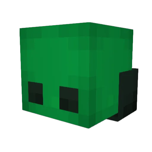 Timoms Minecraft avatar head, 3D render