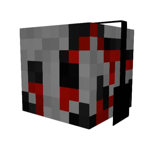 TimonTabasco Minecraft avatar head, 3D render