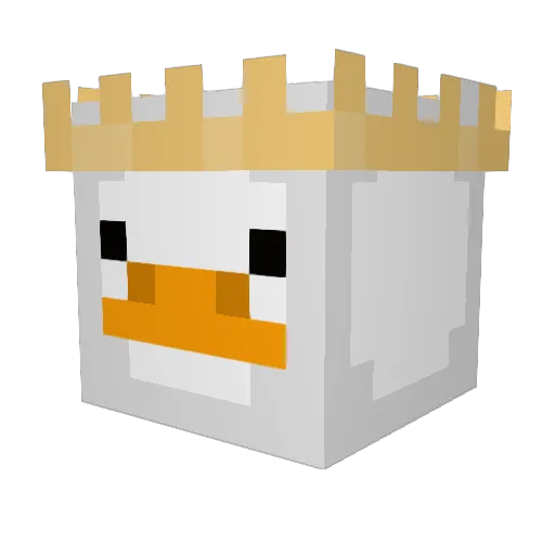 Timootjuhh Minecraft avatar head, 3D render