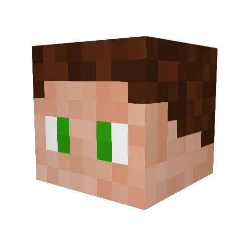 Timotheus_98 Minecraft avatar head, 3D render