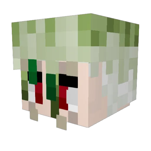 TimothyDH1 Minecraft avatar head, 3D render