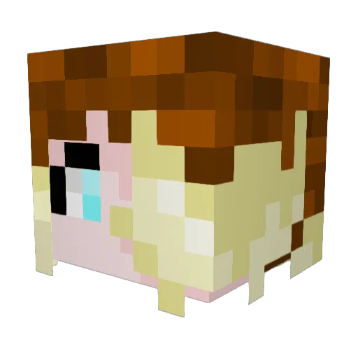 TimothyKurusu23 Minecraft avatar head, 3D render