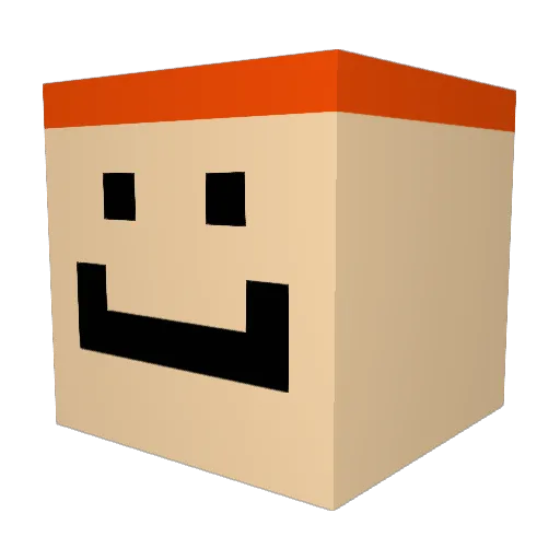 Timothyt666 Minecraft avatar head, 3D render