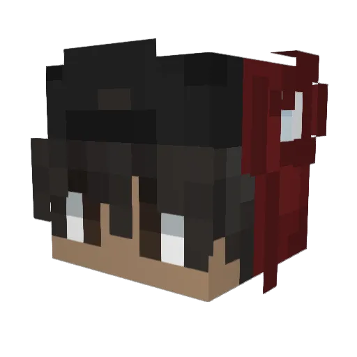 Timowolfi Minecraft avatar head, 3D render