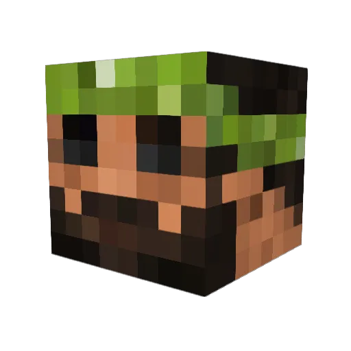 TimsTrash Minecraft avatar head, 3D render