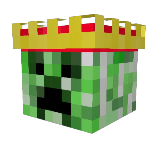 Timucin2023 Minecraft avatar head, 3D render