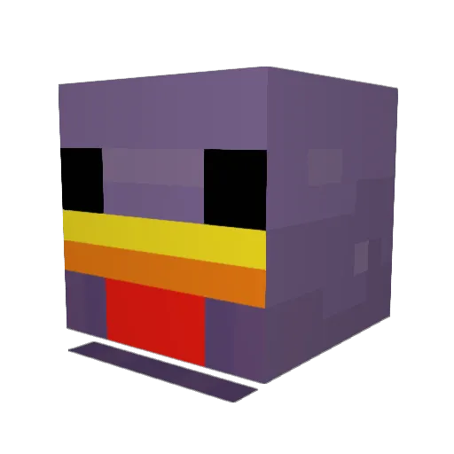 TimvdK03 Minecraft avatar head, 3D render