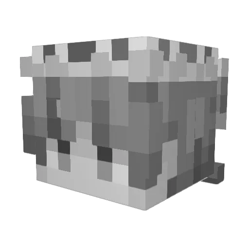 TinderLvl10 Minecraft avatar head, 3D render