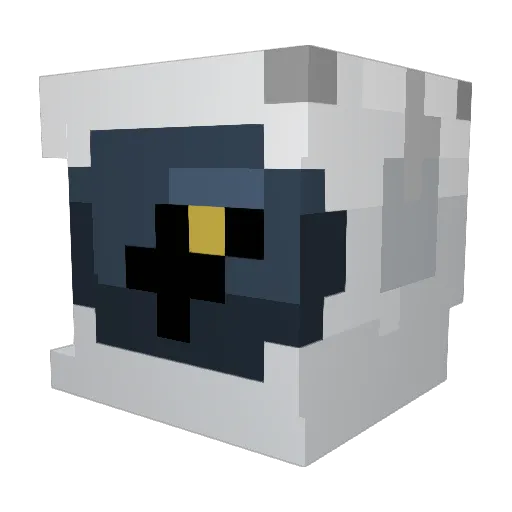 Tine25 Minecraft avatar head, 3D render