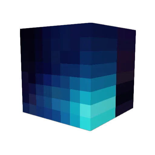 TinfoilMc Minecraft avatar head, 3D render