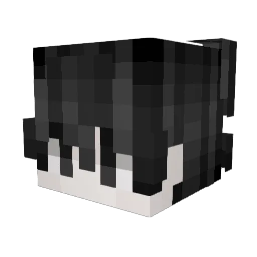 TingHai_ Minecraft avatar head, 3D render