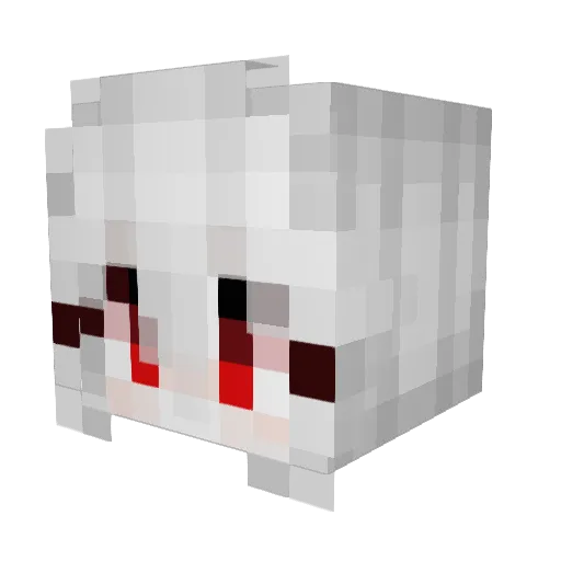 TingYu0701 Minecraft avatar head, 3D render