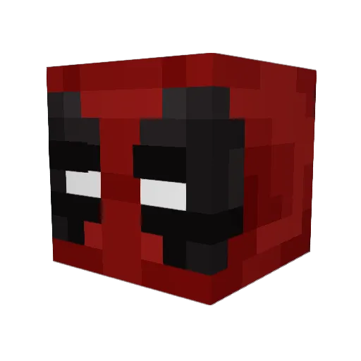 Tininha21 Minecraft avatar head, 3D render