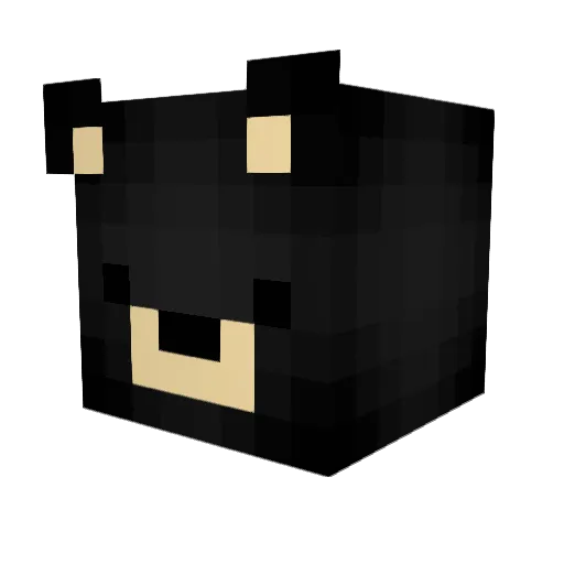 TinkR_11 Minecraft avatar head, 3D render