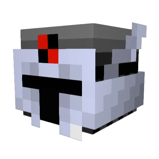 TinkaStinka Minecraft avatar head, 3D render