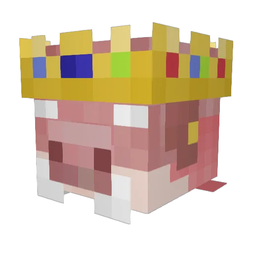 TinkerM Minecraft avatar head, 3D render