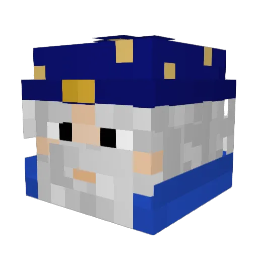 Tinky_Winky323 Minecraft avatar head, 3D render