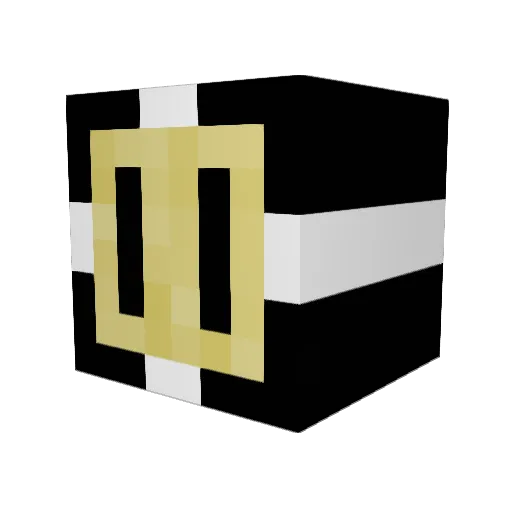 Tinmarr Minecraft avatar head, 3D render