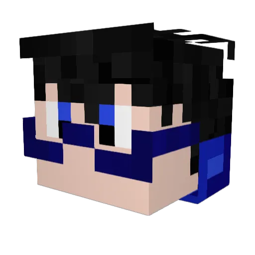 Tintas65 Minecraft avatar head, 3D render