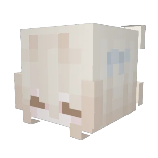 TintedStar Minecraft avatar head, 3D render