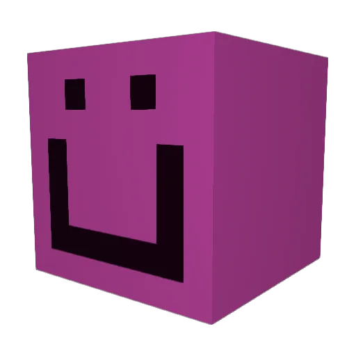 TinusYT Minecraft avatar head, 3D render