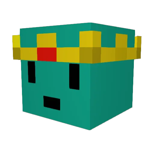TinyDancer999 Minecraft avatar head, 3D render