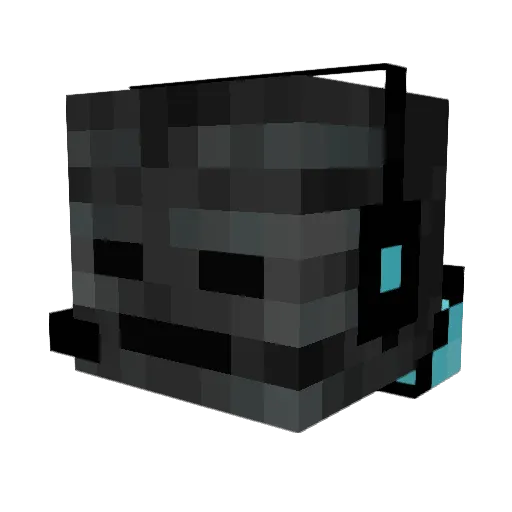 TinyRaingod Minecraft avatar head, 3D render