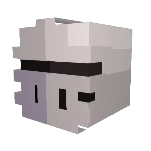 TinySmuag Minecraft avatar head, 3D render