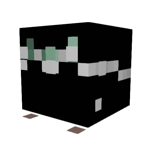 TinyTurtle0412 Minecraft avatar head, 3D render
