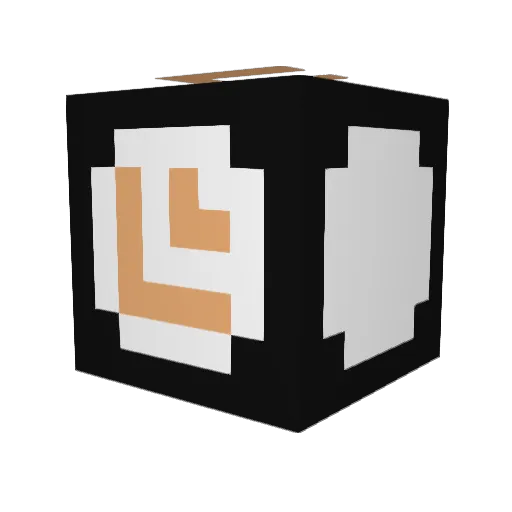 TinyTwigMC Minecraft avatar head, 3D render