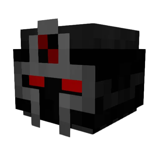 Tio666 Minecraft avatar head, 3D render